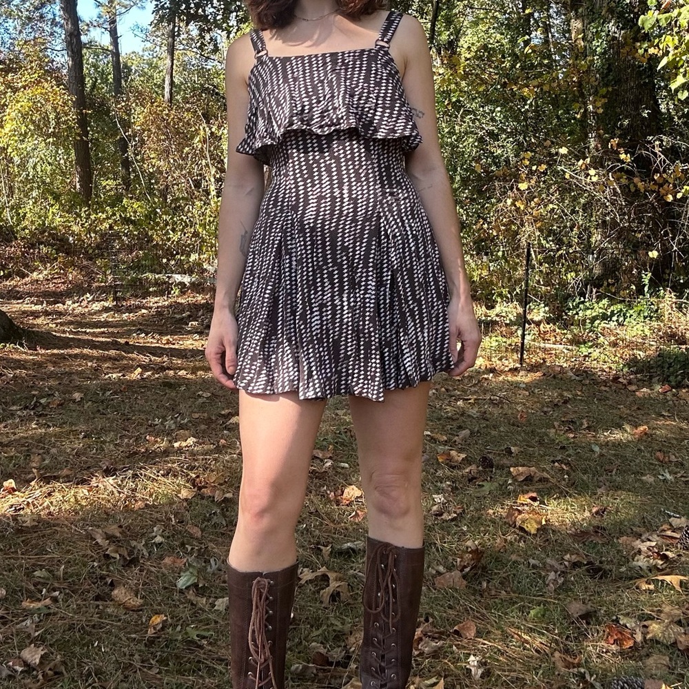 Brown Y2K Free People Dress